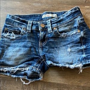 BLE denim kids jean shorts